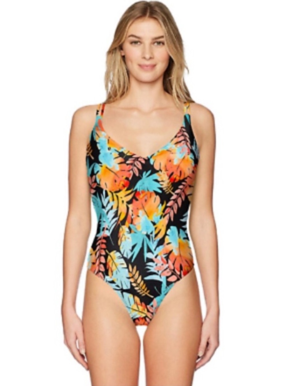 Sunsets Tropical Veronica One Piece Swim suit XL